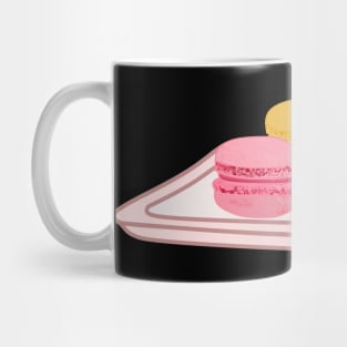 Macaron cartoon illustration Mug